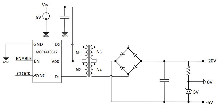 Block Diagram - Microchip Technology EV32R56A Reference Design